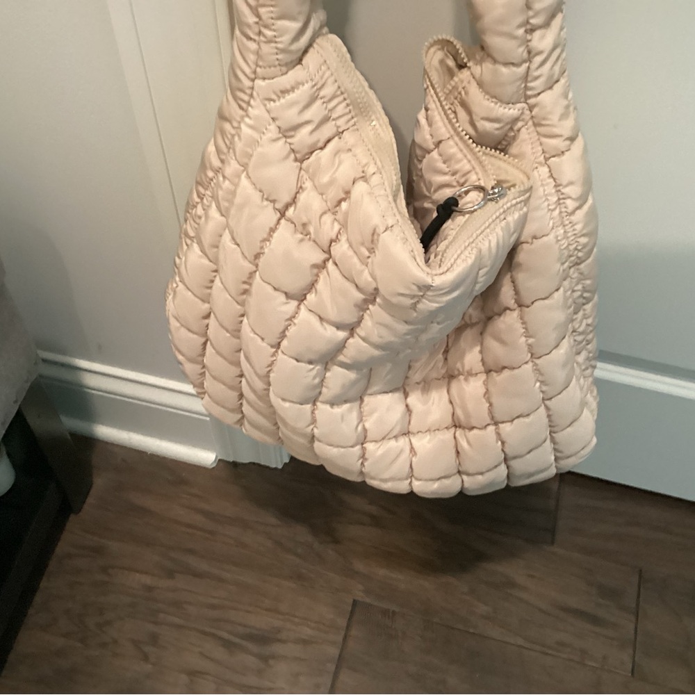 FP Movement Cream Quilted Crossbody Bag.  Used twice great condition.